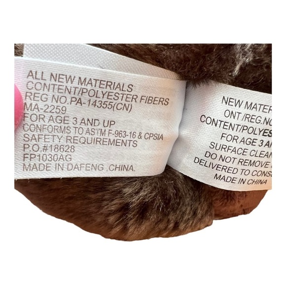 North Carolina‎ Aquariums Plush Sea Otter wrapped in Blue Blanket Souvenir 10” - Picture 4 of 6